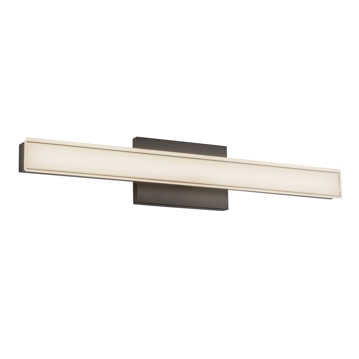Barre d'éclairage de salle de bain Garland Noir, 24 1/8" – vue 2