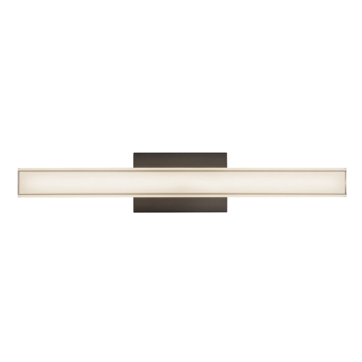 Barre d'éclairage de salle de bain Garland Noir, 24 1/8" – Kuzco Lighting
