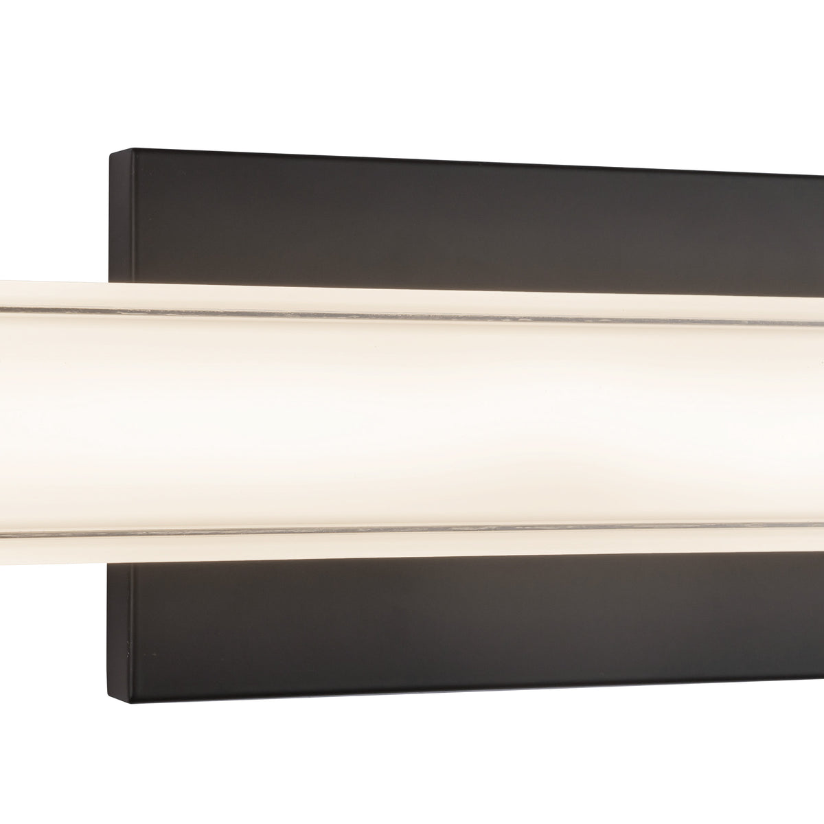 Barre d'éclairage de salle de bain Garland Noir, 36" – vue 4