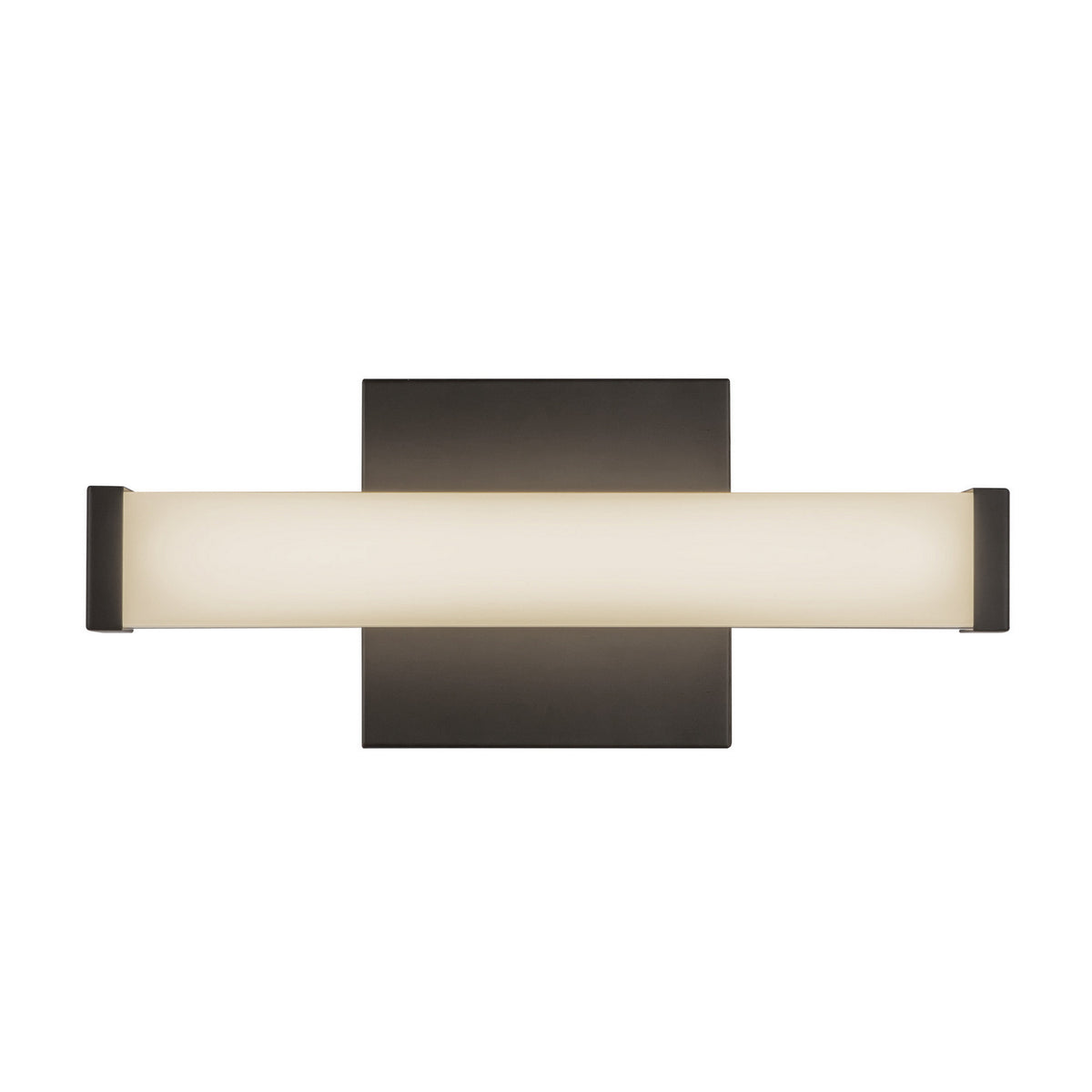 Barre d'éclairage de salle de bain Geri Noir, 12" – Kuzco Lighting