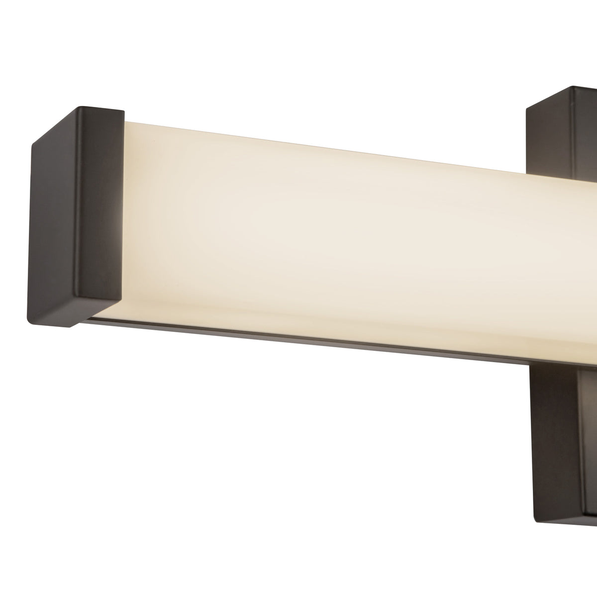 Barre d'éclairage de salle de bain Geri Noir, 18" – vue 5