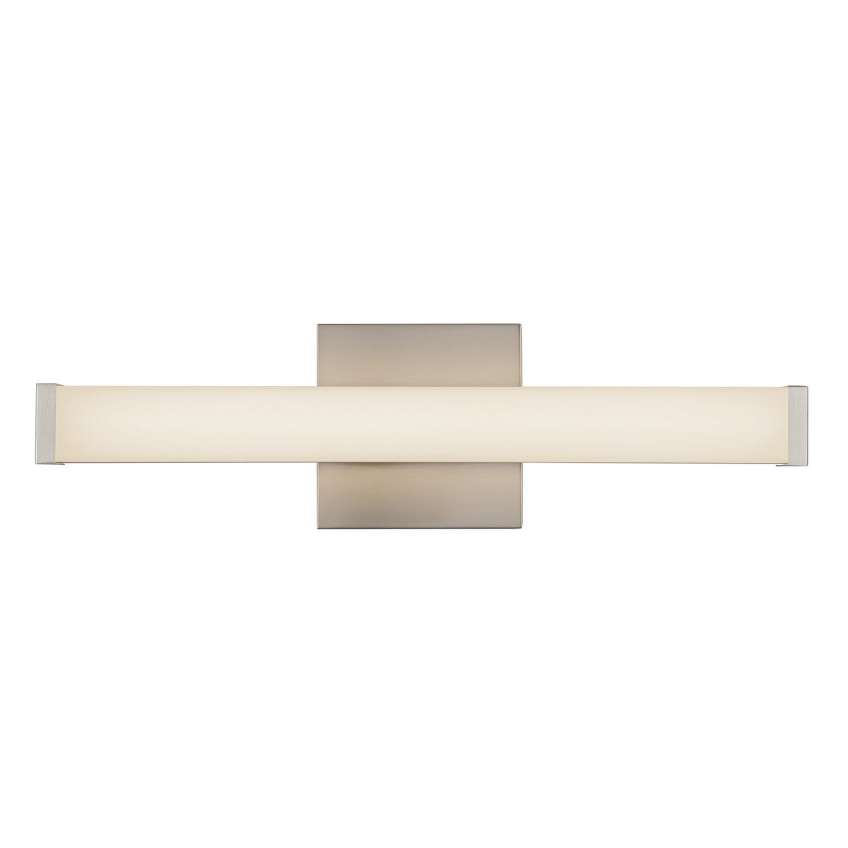 Barre d'éclairage de salle de bain Geri Nickel brossé, 18" – Kuzco Lighting