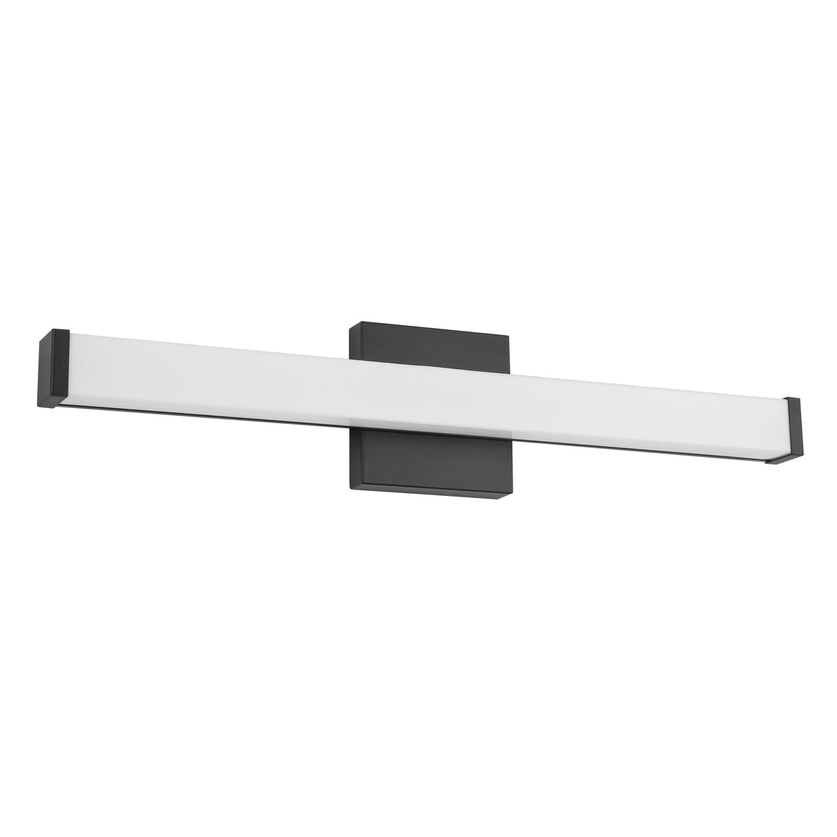 Barre d'éclairage de salle de bain Geri Noir, 24 1/8" – vue 3