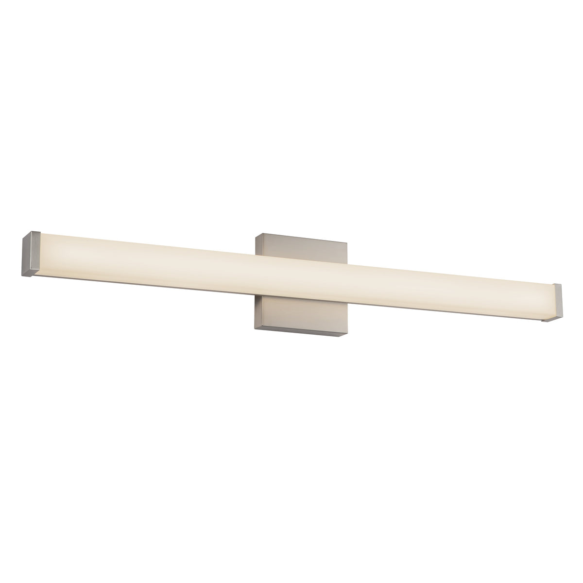 Barre d'éclairage de salle de bain Geri Nickel brossé, 30 1/8" – vue 2