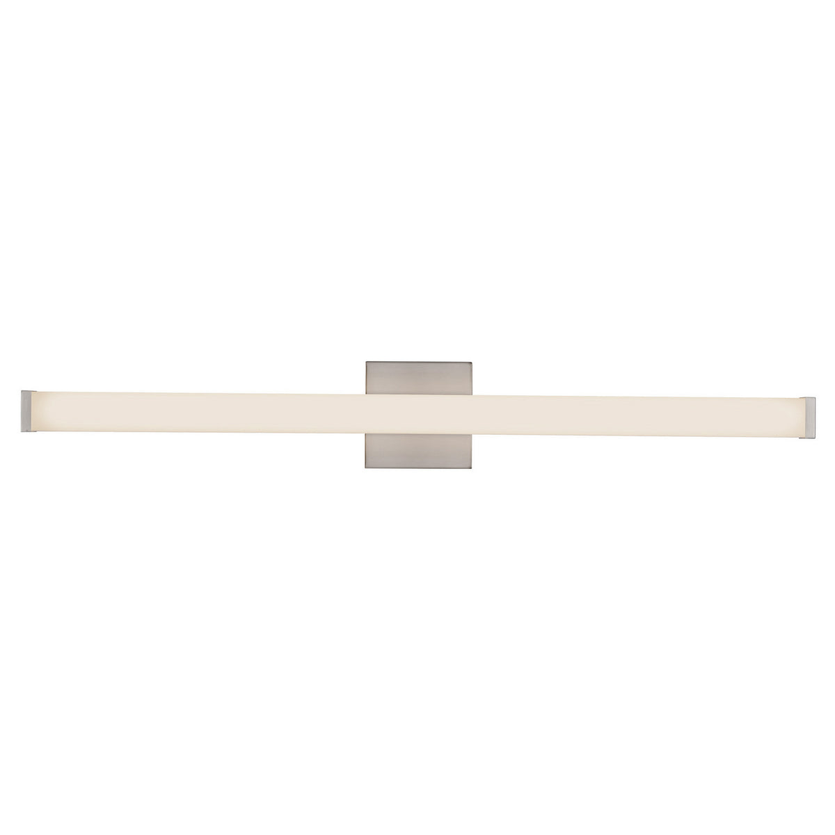 Barre d'éclairage de salle de bain Geri Nickel brossé, 36" – Kuzco Lighting