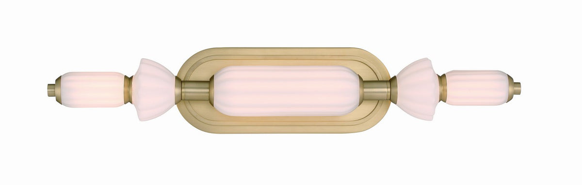 Barre d'éclairage de salle de bain Lansdowne Or, 22" – Eurofase