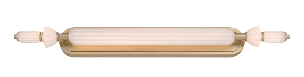 Barre d'éclairage de salle de bain Lansdowne Or, 39" – vue 2