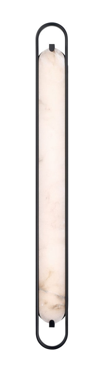 Barre d'éclairage de salle de bain Noga Noir mat, 46" – Eurofase