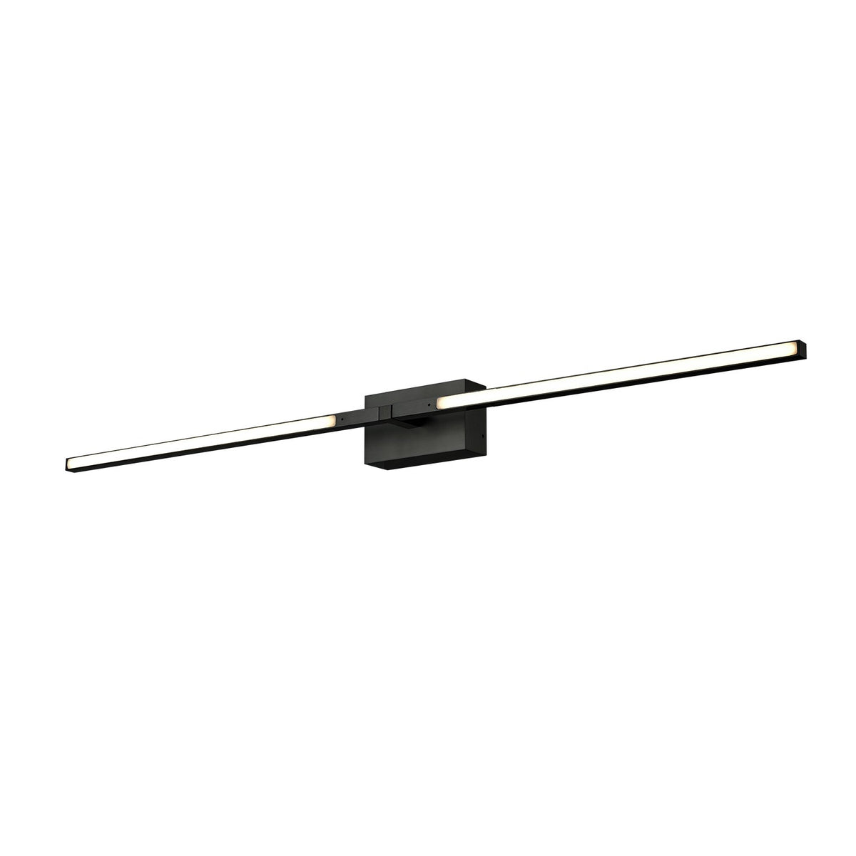 Barre d'éclairage de salle de bain Pandora Noir, 36" – Kuzco Lighting