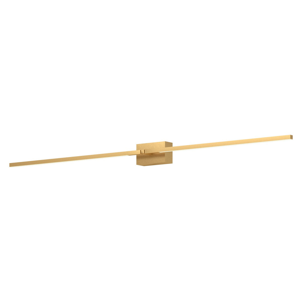 Barre d'éclairage de salle de bain Pandora Or brossé, 50" – Kuzco Lighting