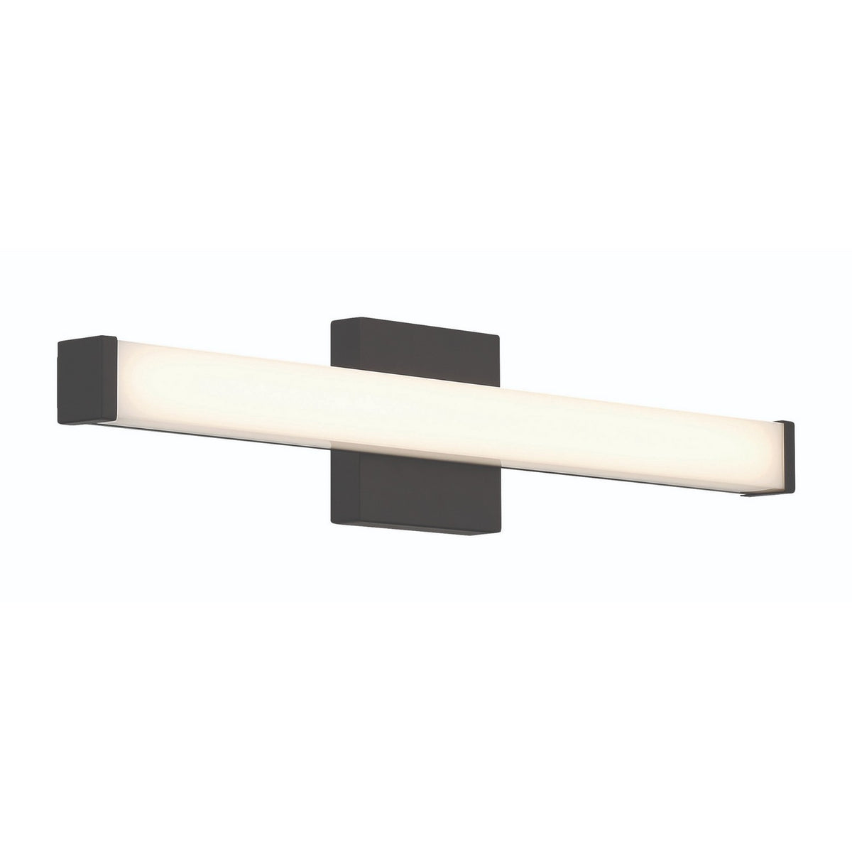 Barre d'éclairage de salle de bain Ronning Noir, 24" – vue 2