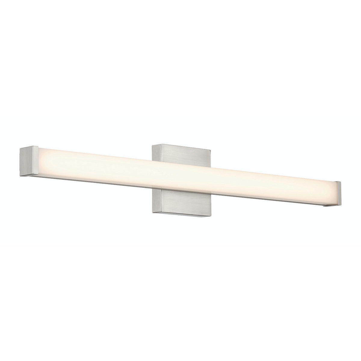 Barre d'éclairage de salle de bain Ronning Nickel brossé, 30" – vue 2
