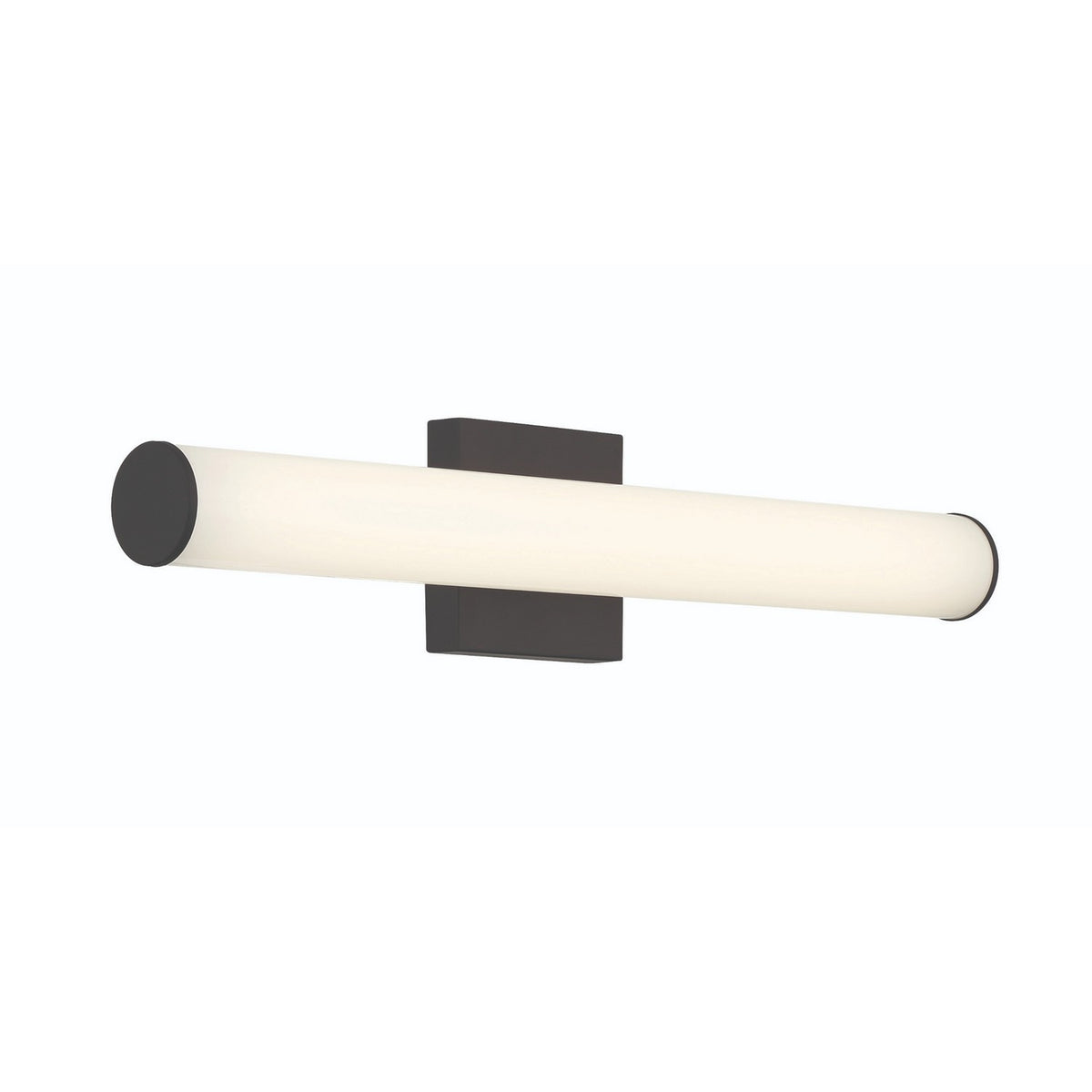 Barre d'éclairage de salle de bain Stepridge Noir, 24" – vue 2