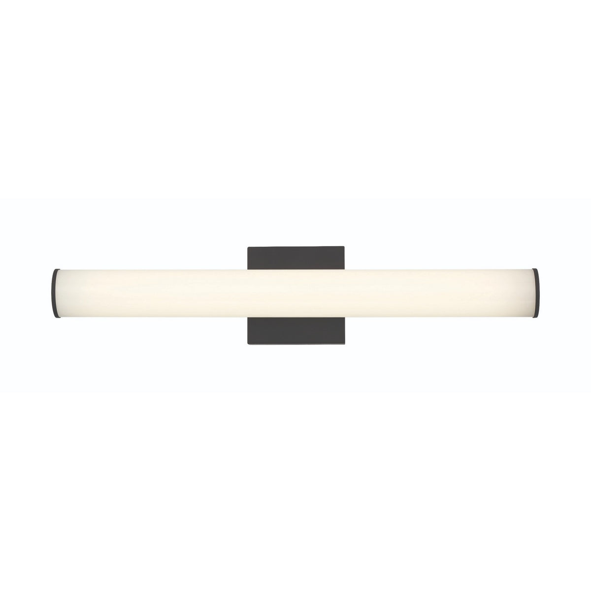 Barre d'éclairage de salle de bain Stepridge Noir, 24" – Eurofase