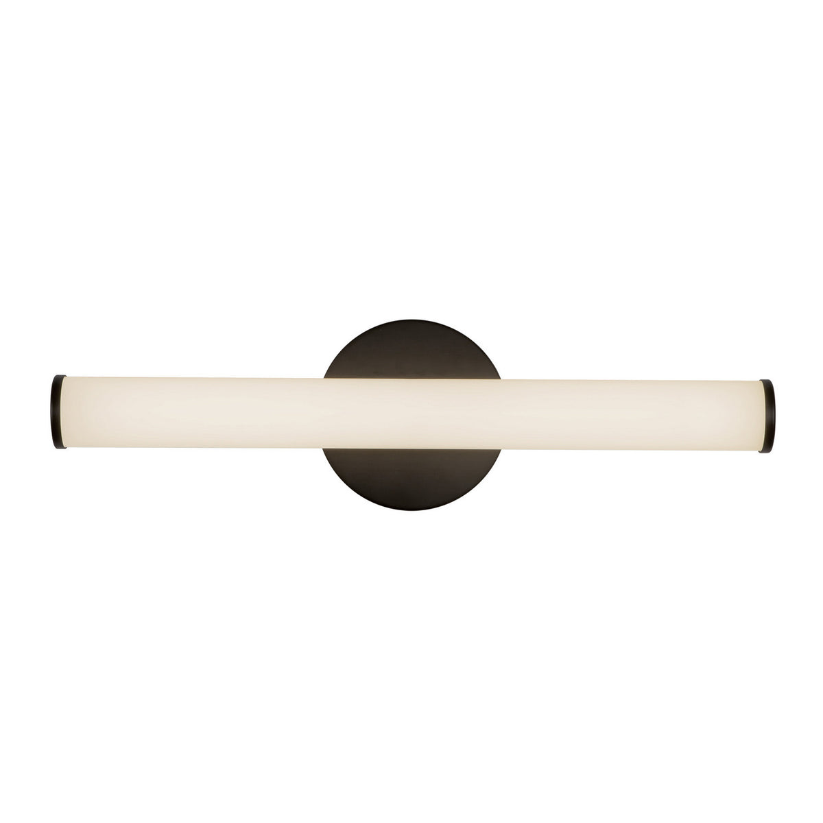 Barre d'éclairage de salle de bain Tectra Noir, 18 1/8" – Kuzco Lighting