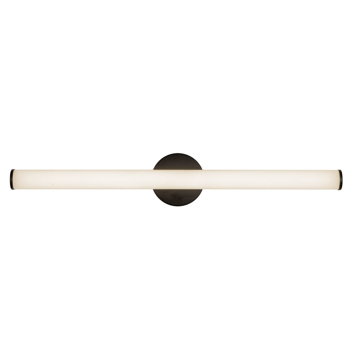 Barre d'éclairage de salle de bain Tectra Noir, 30" – Kuzco Lighting