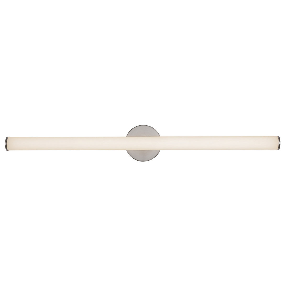 Barre d'éclairage de salle de bain Tectra Nickel brossé, 36" – Kuzco Lighting
