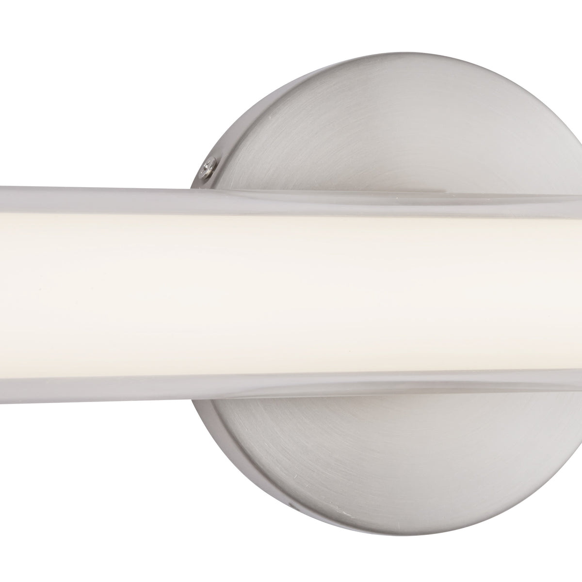 Barre d'éclairage de salle de bain Tole Nickel brossé, 36" – vue 4