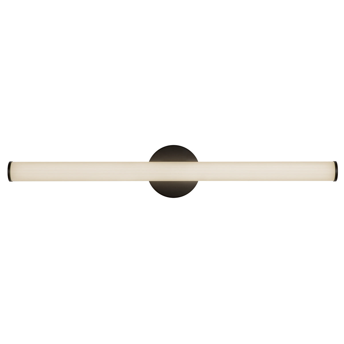 Barre d'éclairage de salle de bain Vire Noir, 30" – Kuzco Lighting
