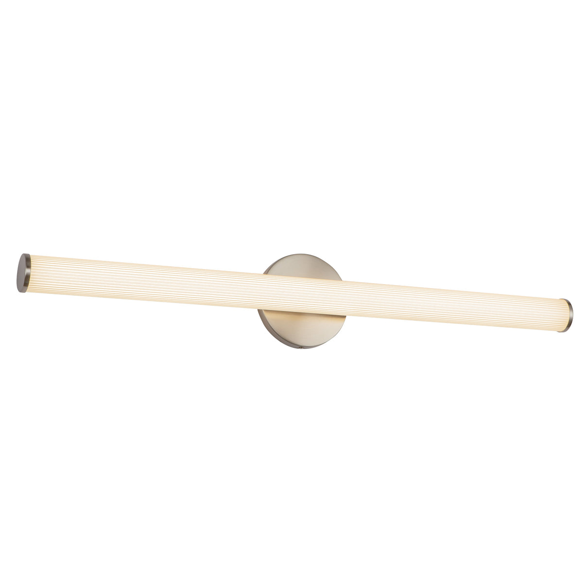 Barre d'éclairage de salle de bain Vire Nickel brossé, 30" – vue 2