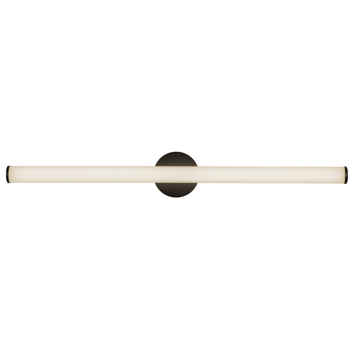 Barre d'éclairage de salle de bain Vire Noir, 36" – Kuzco Lighting