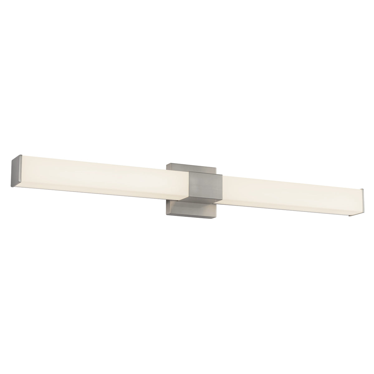 Barre d'éclairage de salle de bain Vivi Nickel brossé, 36" – vue 2