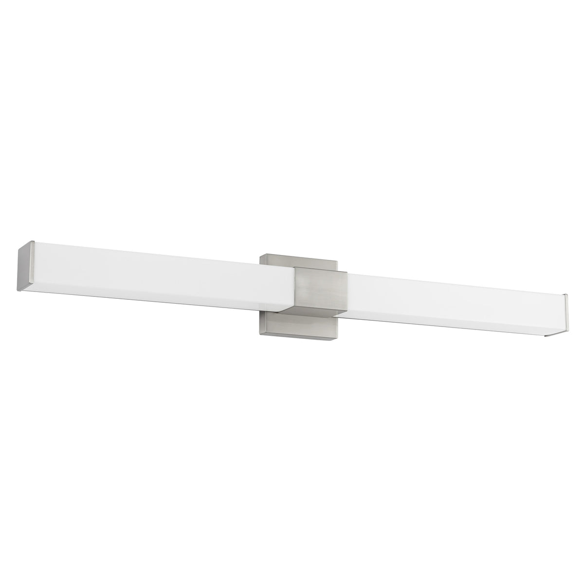 Barre d'éclairage de salle de bain Vivi Nickel brossé, 36" – vue 3