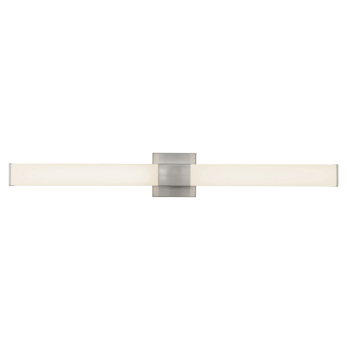 Barre d'éclairage de salle de bain Vivi Nickel brossé, 36" – Kuzco Lighting