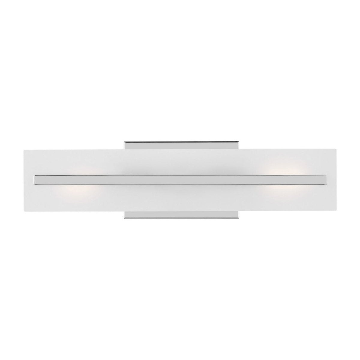 Barre d'éclairage de salle de bain Dex - Chrome 17 7/8" by Visual Comfort Studio | Luminaires & cie