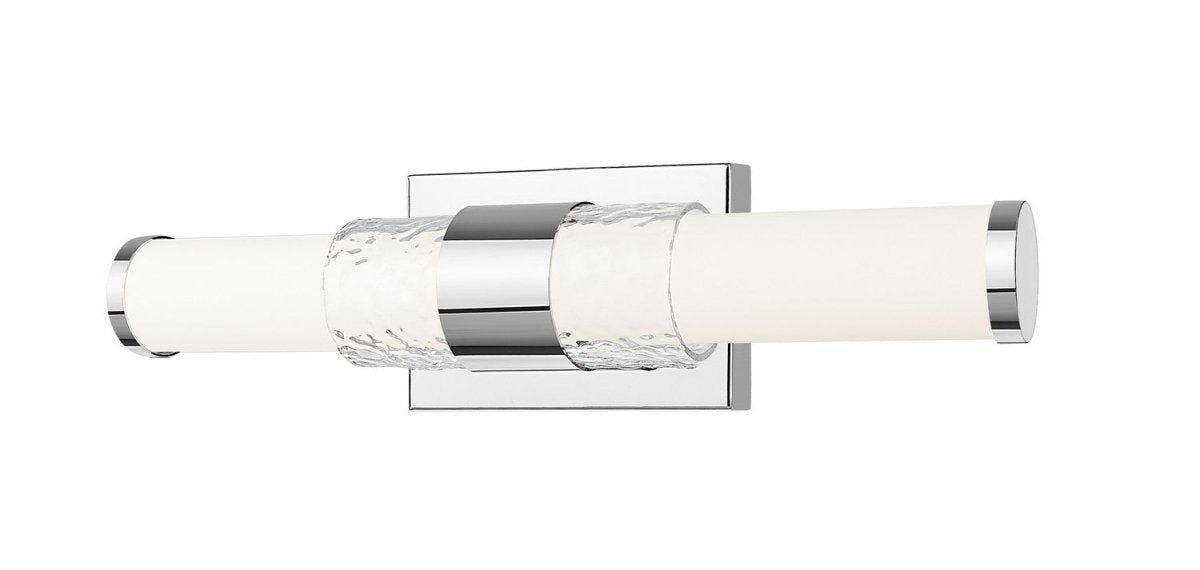Barre d'éclairage de salle de bain Egon - Chrome 18" by Z-Lite | Luminaires & cie