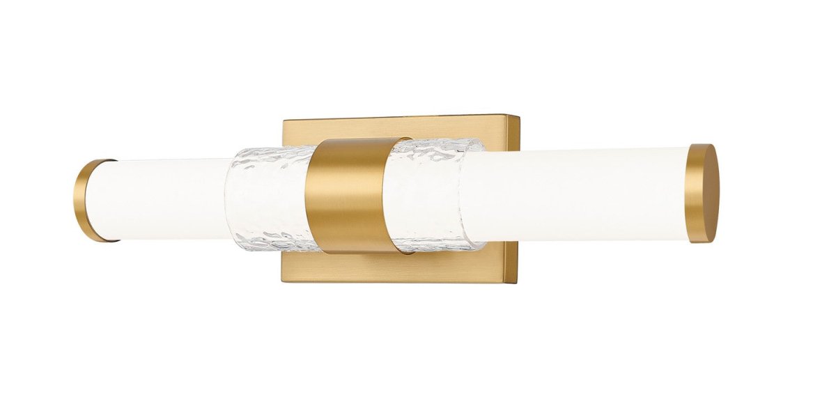 Barre d'éclairage de salle de bain Egon - Or moderne 18" by Z-Lite | Luminaires & cie
