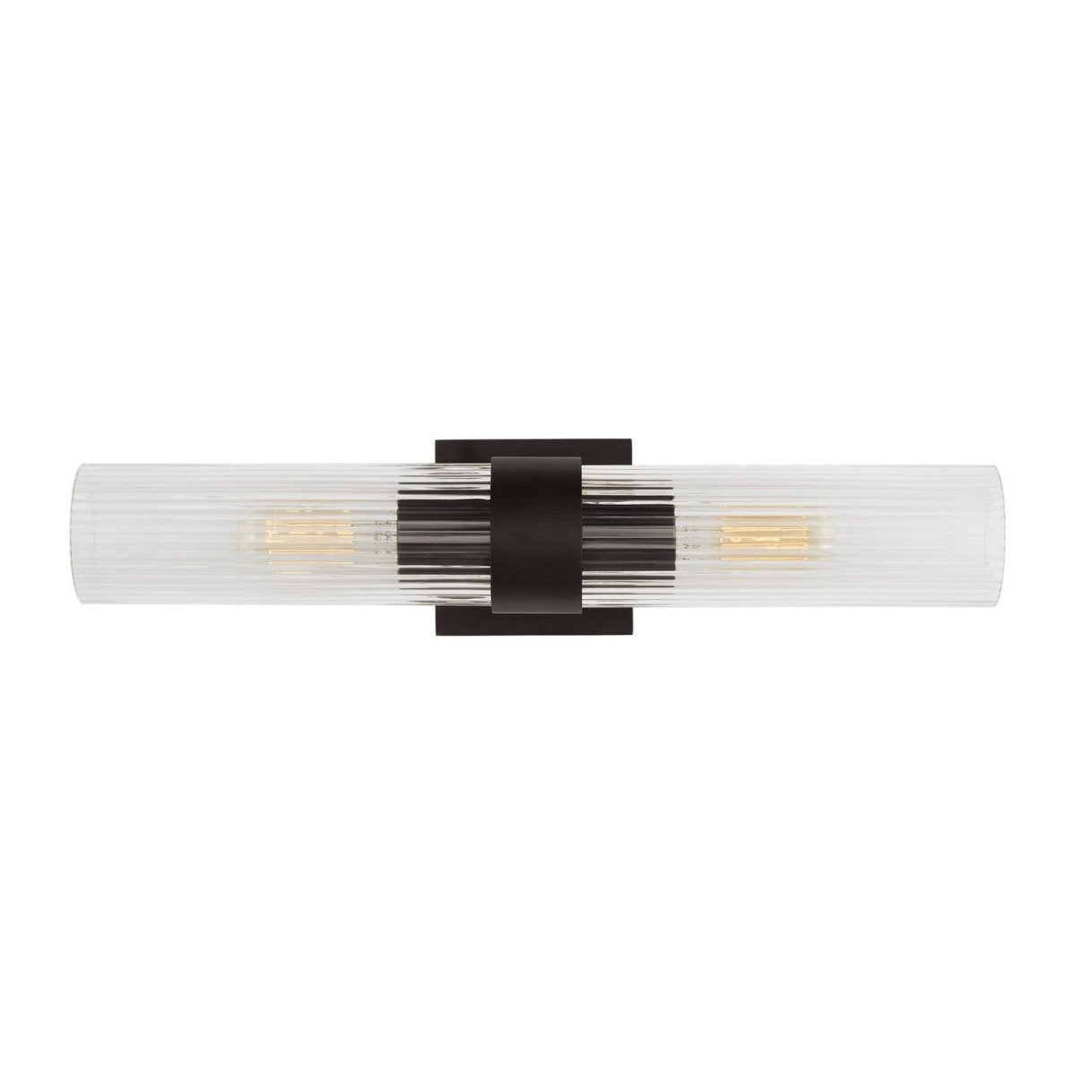 Barre d'éclairage de salle de bain Geneva - Fer vieilli by Visual Comfort Studio | Luminaires & cie