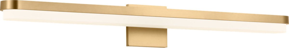 Barre d'éclairage de salle de bain Ismay - Laiton bruni 36" by Visual Comfort Studio | Luminaires & cie