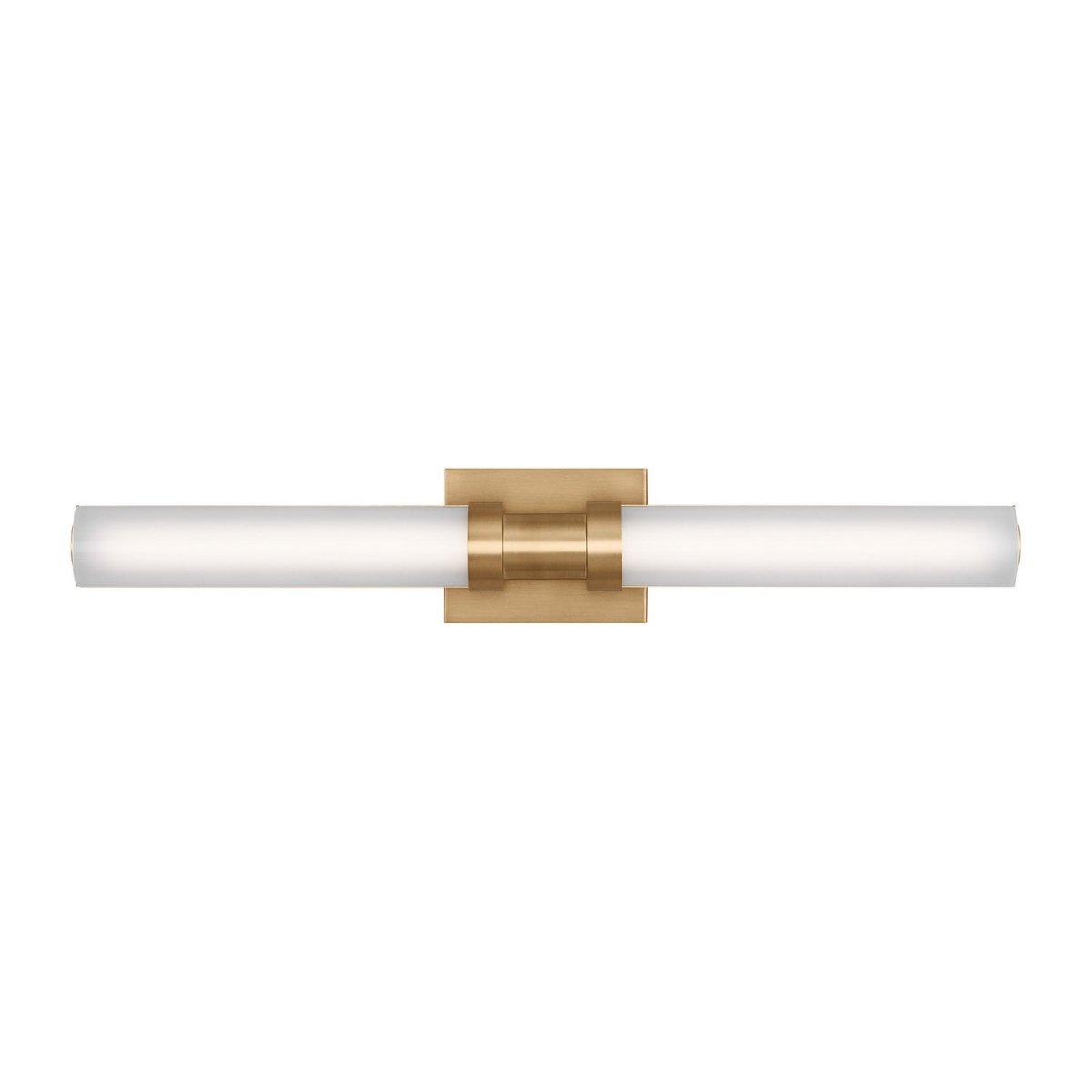 Barre d'éclairage de salle de bain Kiel - Laiton satiné 26 3/4" by Visual Comfort Studio | Luminaires & cie
