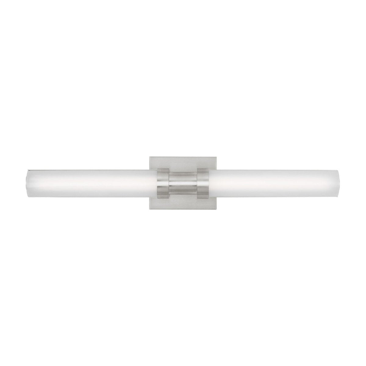 Barre d'éclairage de salle de bain Kiel - Nickel brossé 26 3/4" by Visual Comfort Studio | Luminaires & cie