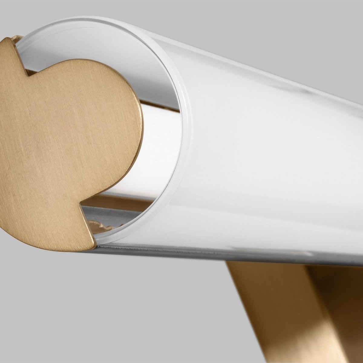 Barre d'éclairage de salle de bain Kiel - Nickel brossé 48" by Visual Comfort Studio | Luminaires & cie
