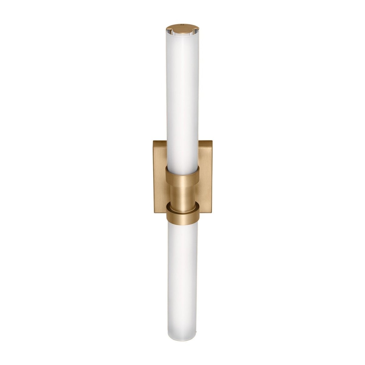Barre d'éclairage de salle de bain Kiel - Nickel brossé 48" by Visual Comfort Studio | Luminaires & cie