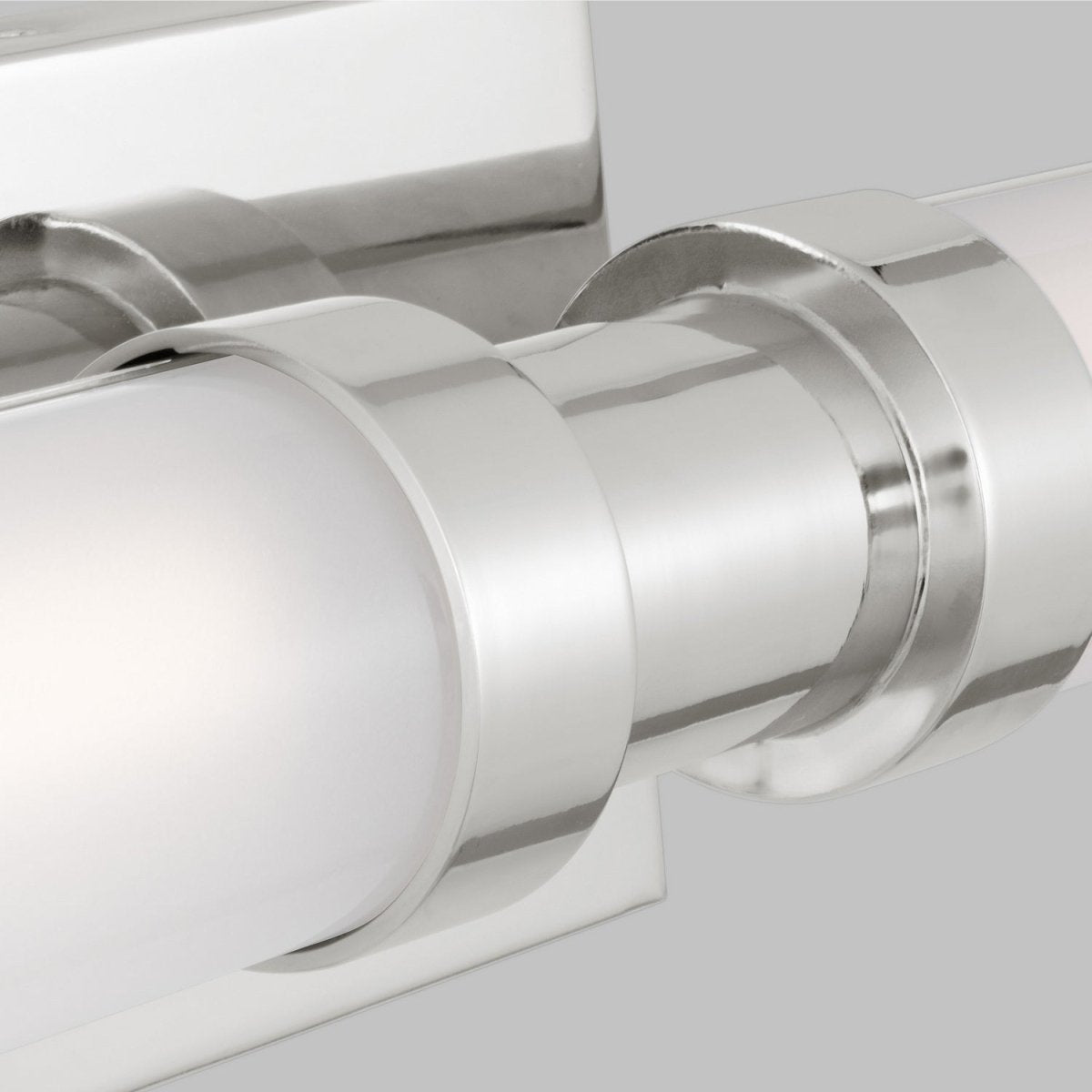 Barre d'éclairage de salle de bain Kiel - Nickel brossé 48" by Visual Comfort Studio | Luminaires & cie