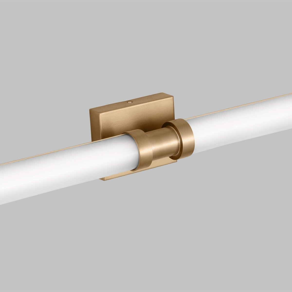 Barre d'éclairage de salle de bain Kiel - Nickel brossé 48" by Visual Comfort Studio | Luminaires & cie
