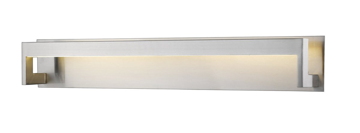 Barre d'éclairage de salle de bain Linc - Nickel brossé by Z-Lite | Luminaires & cie