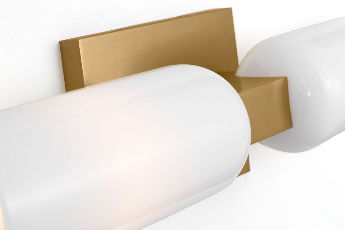 Barre d'éclairage de salle de bain Maroux - Laiton bruni by Visual Comfort Studio | Luminaires & cie