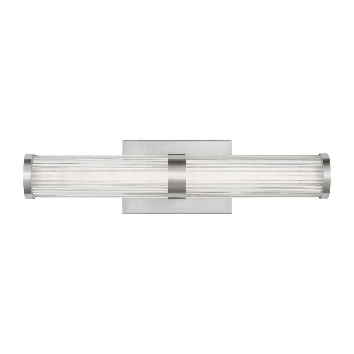 Barre d'éclairage de salle de bain Syden - Nickel brossé 19" by Visual Comfort Studio | Luminaires & cie