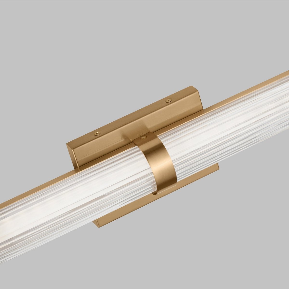 Barre d'éclairage de salle de bain Syden - Nickel brossé 48" by Visual Comfort Studio | Luminaires & cie