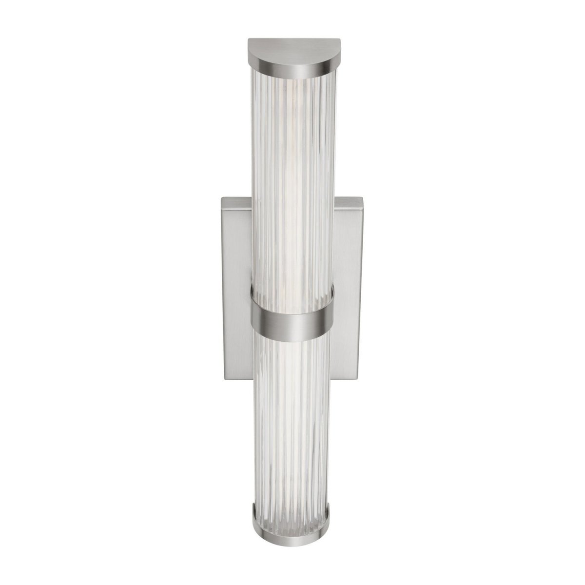 Barre d'éclairage de salle de bain Syden - Nickel brossé 48" by Visual Comfort Studio | Luminaires & cie