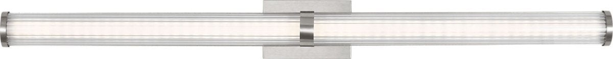 Barre d'éclairage de salle de bain Syden - Nickel brossé 48" by Visual Comfort Studio | Luminaires & cie