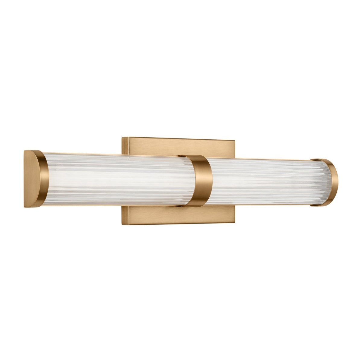Barre d'éclairage de salle de bain Syden - Nickel brossé 48" by Visual Comfort Studio | Luminaires & cie