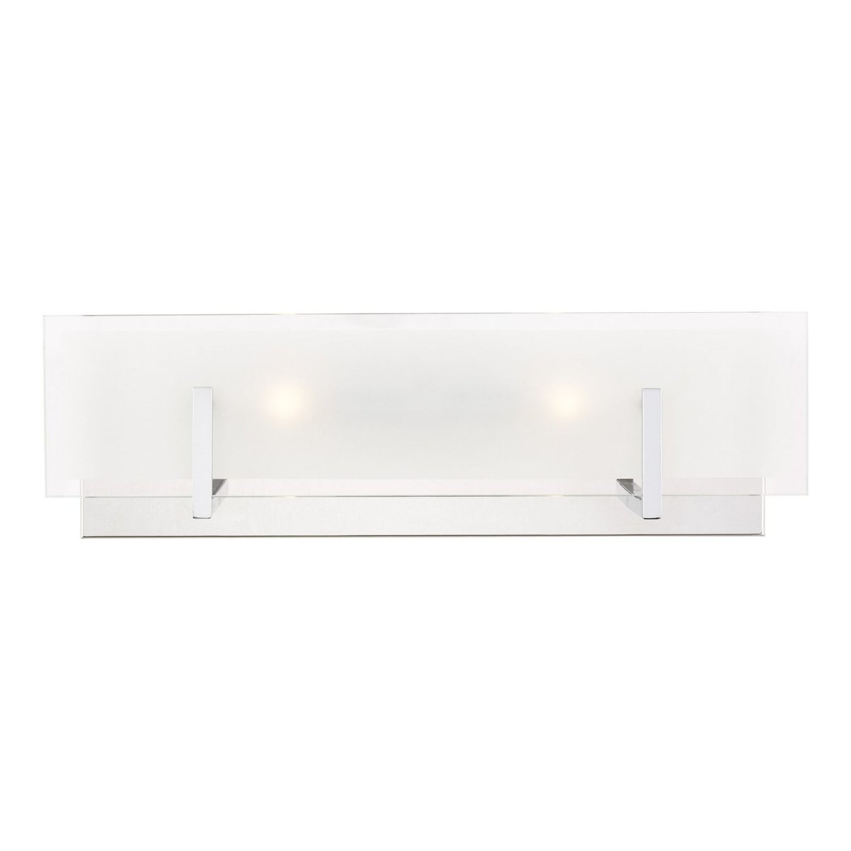 Barre d'éclairage de salle de bain Syll - Chrome 18" by Visual Comfort Studio | Luminaires & cie