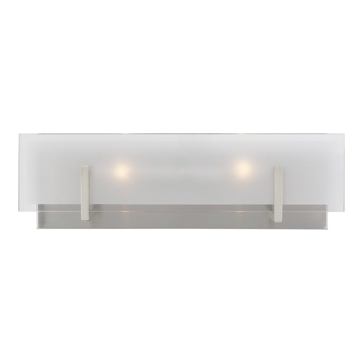 Barre d'éclairage de salle de bain Syll - Nickel brossé 18" by Visual Comfort Studio | Luminaires & cie