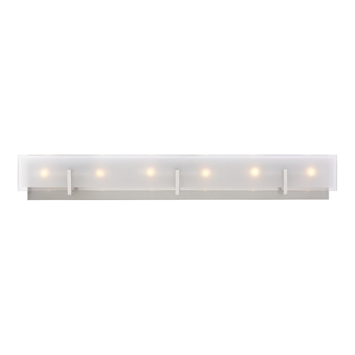 Barre d'éclairage de salle de bain Syll - Nickel brossé 38" by Visual Comfort Studio | Luminaires & cie