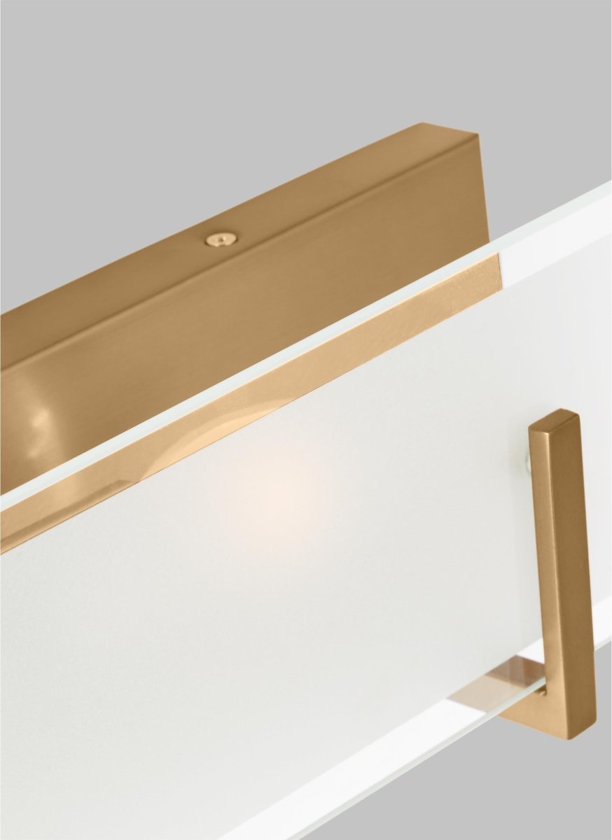 Barre d'éclairage de salle de bain Syll - Nickel brossé 38" by Visual Comfort Studio | Luminaires & cie